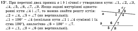 Геометрiя 7 клас Бурда М.И., Тарасенкова Н.А. Задание 13