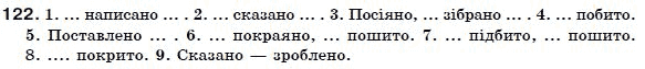 Українська мова 7 клас Ворон, Солопенко Задание 122