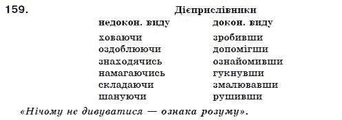 Українська мова 7 клас Ворон, Солопенко Задание 159