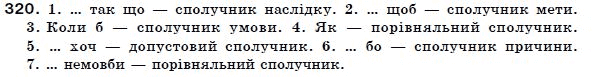 Українська мова 7 клас Ворон, Солопенко Задание 320