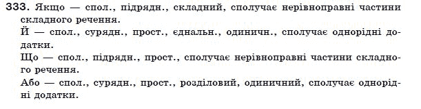 Українська мова 7 клас Ворон, Солопенко Задание 333