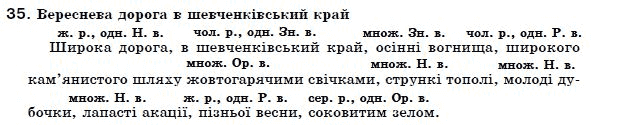 Українська мова 7 клас Ворон, Солопенко Задание 35