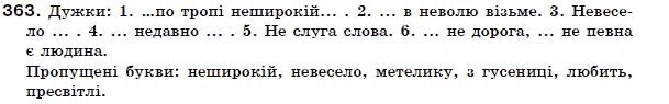 Українська мова 7 клас Ворон, Солопенко Задание 363