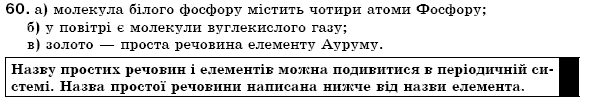 Хiмiя 7 класс П.П. Попель, Л.С. Крикля Задание 60