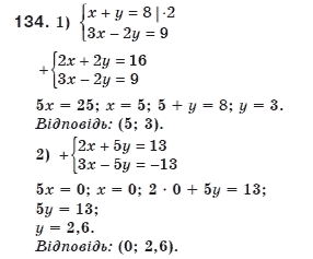 Алгебра 8 клас Мерзляк А., Полонський В., Якiр М. Задание 134