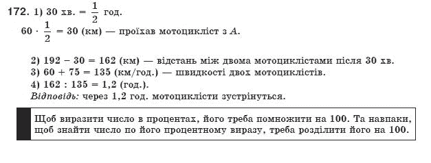 Алгебра 8 клас Мерзляк А., Полонський В., Якiр М. Задание 172