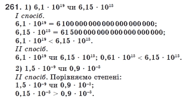 Алгебра 8 клас Мерзляк А., Полонський В., Якiр М. Задание 261