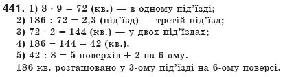 Алгебра 8 клас Мерзляк А., Полонський В., Якiр М. Задание 441