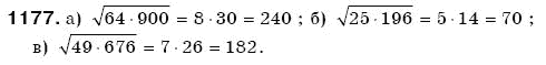 Алгебра 8 клас Бевз Г.П., Бевз В.Г. Задание 1177