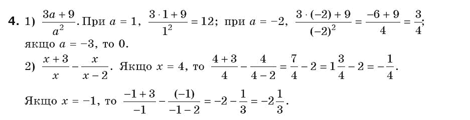Алгебра 8 клас Iстер О.С. Задание 4