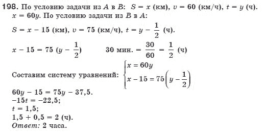Алгебра 8 класс (для русских школ) Мерзляк А.Г., Полонский В.Б., Якир М.С. Задание 198