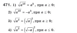 Алгебра 8 класс (для русских школ) Мерзляк А.Г., Полонский В.Б., Якир М.С. Задание 471