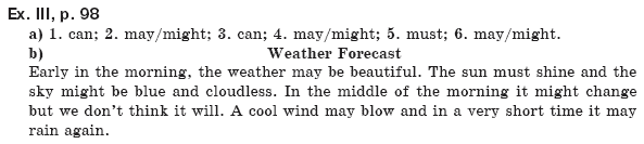 Англiйська мова 8 клас Л.В. Калiнiна, I.В. Самойлюкевич Страница str98