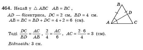 Геометрiя 8 клас Єршова А.П. Задание 464