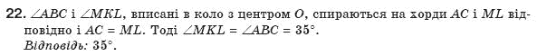 Геометрiя 8 клас Апостолова Г.В. Задание 22