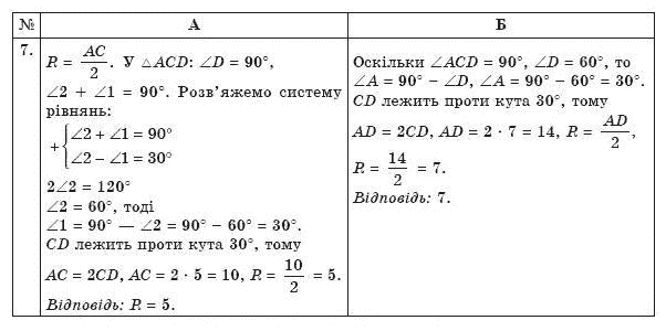 Геометрiя 8 клас Бевз Г.П. та інші Задание 7