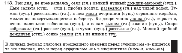 Русский язык 8 класс Рудяков А.Н., Фролова Т.Я. Задание 118