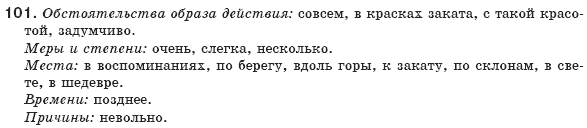 Русский язык 8 класс Давидюк Л., Стативка В. Задание 101