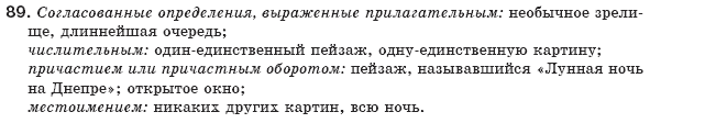 Русский язык 8 класс Давидюк Л., Стативка В. Задание 89