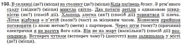 Украинский язык 8 класс (для русских школ) Н.В. Бондаренко, А.В. Ярмолюк Задание 198