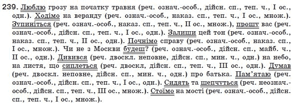 Украинский язык 8 класс (для русских школ) Н.В. Бондаренко, А.В. Ярмолюк Задание 239