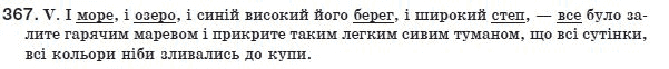 Украинский язык 8 класс (для русских школ) Н.В. Бондаренко, А.В. Ярмолюк Задание 367