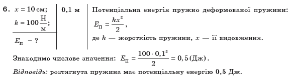 Фiзика 8 клас Сиротюк В. Вариант 6