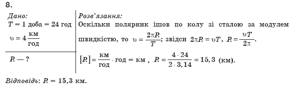 Фiзика 8 клас Генденштейн Л.Е. Задание 8