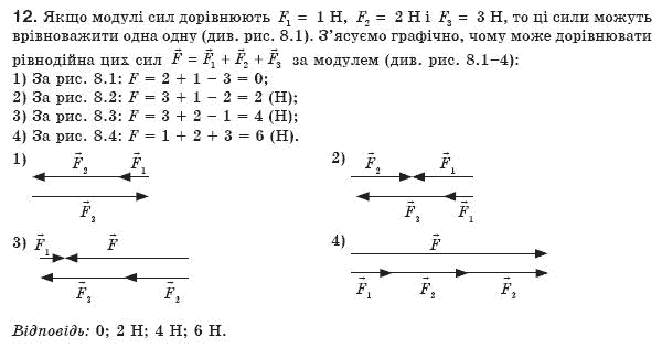 Фiзика 8 клас Генденштейн Л.Е. Задание 12