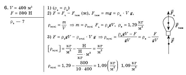 Фiзика 8 клас Божинова Ф.Я., Ненашев I.Ю., Кiрюхiн М.М. Задание 6