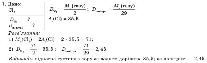 Хiмiя 8 клас О.Г. Ярошенко Задание 1