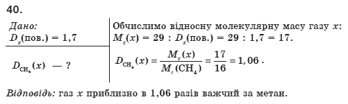 Хiмiя 8 клас П.П. Попель, Л.С. Крикля Задание 40