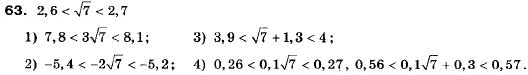Алгебра 9 клас (12-річна програма) Мерзляк А.Г., Полонский В.Б., Якiр М.С. Задание 63