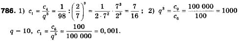 Алгебра 9 клас (12-річна програма) Мерзляк А.Г., Полонский В.Б., Якiр М.С. Задание 786