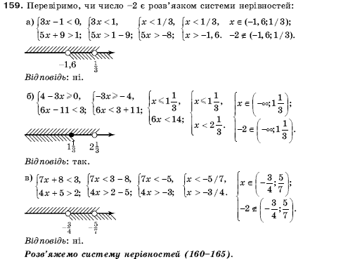 Алгебра 9 клас Кравчук В.Р., Янченко Г.М., Пiдручна М.В. Задание 159