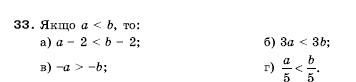 Алгебра 9 клас Кравчук В.Р., Янченко Г.М., Пiдручна М.В. Задание 33