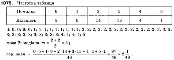 Алгебра 9 клас (12-річна програма) Бевз Г.П., Бевз В.Г. Задание 1075