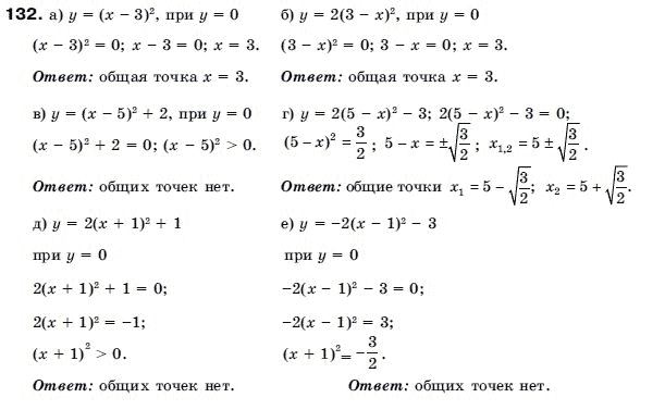 Алгебра 9 класс (для русских школ) Бевз Г.П. Задание 132