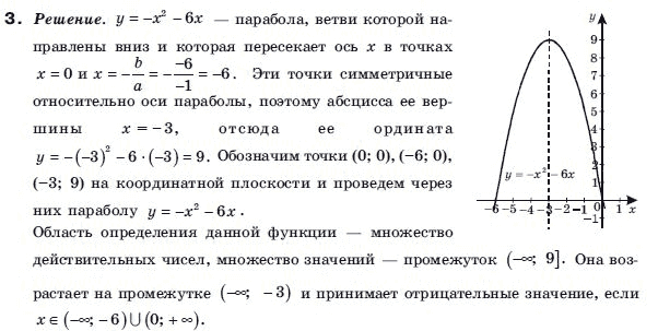 Алгебра 9 класс (для русских школ) Бевз Г.П. Вариант 3