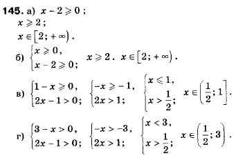 Алгебра 9 класс (12-річна програма) Мальований Ю.I., Литвиненко Г.М., Возняк Г.М. Задание 145