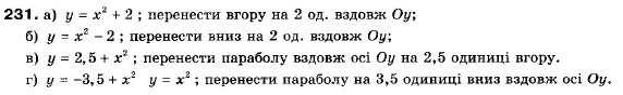 Алгебра 9 класс (12-річна програма) Мальований Ю.I., Литвиненко Г.М., Возняк Г.М. Задание 231