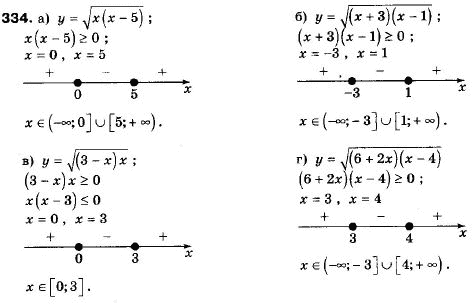 Алгебра 9 класс (12-річна програма) Мальований Ю.I., Литвиненко Г.М., Возняк Г.М. Задание 334