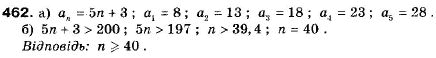 Алгебра 9 класс (12-річна програма) Мальований Ю.I., Литвиненко Г.М., Возняк Г.М. Задание 462