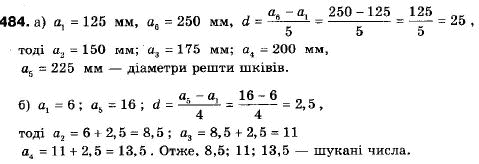 Алгебра 9 класс (12-річна програма) Мальований Ю.I., Литвиненко Г.М., Возняк Г.М. Задание 484