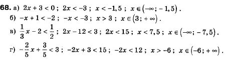 Алгебра 9 класс (12-річна програма) Мальований Ю.I., Литвиненко Г.М., Возняк Г.М. Задание 68