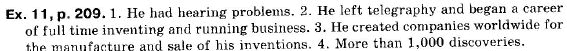 Англiйська мова 9 клас (12-річна програма) А.М. Несвiт Задание p209