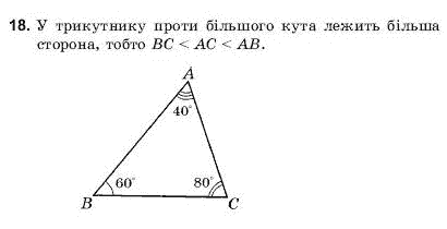 Геометрiя 9 клас Погорєлов О.В. Задание 18