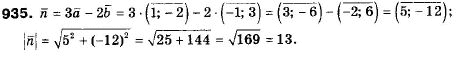 Геометрія 9 клас (12-річна програма) Мерзляк А.Г., Полонський В.Б., Якір М.С. Задание 935