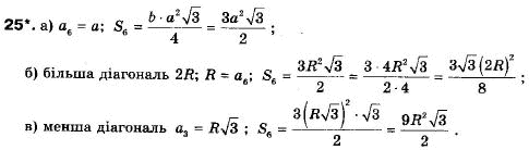 Геометрія 9 клас (12-річна програма) Апостолова Г.В. Задание 25