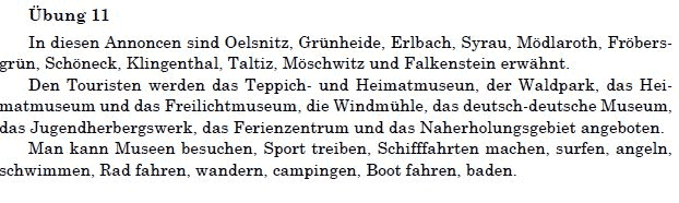 Немецкий язык 9 класс (для русских школ) Н.П. Басай Задание 11